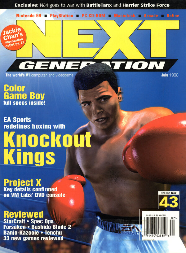 Next Generation Issue 43 (July 1998) cover